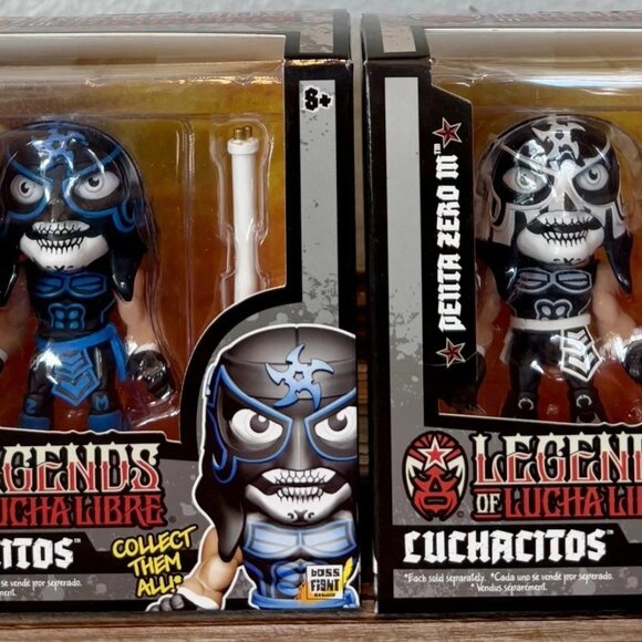WWE 2 Boss Fight Studio Legends Of Lucha Libre Luchacitos PENTA ZERO M, BNIB - Picture 1 of 4